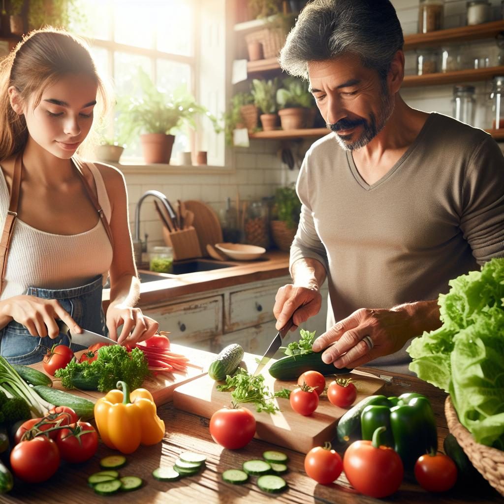 Cooking with local produce