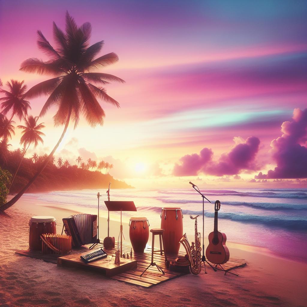 Dreamy beach music vibes.