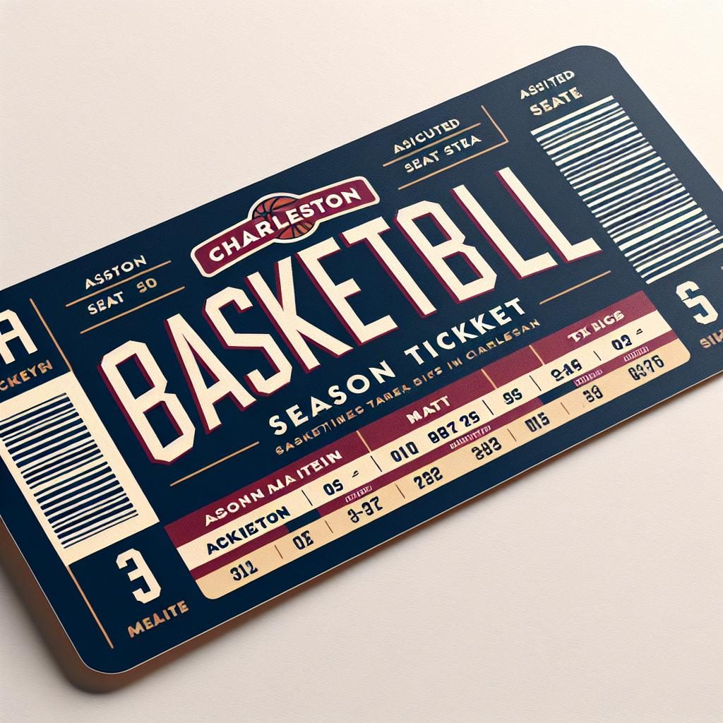 "Charleston basketball season ticket"