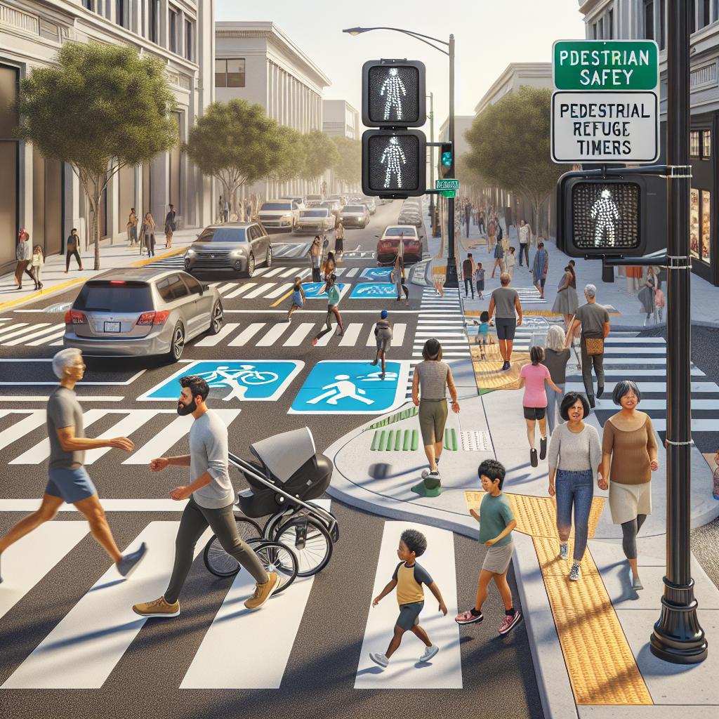 "Pedestrian safety enhancements"