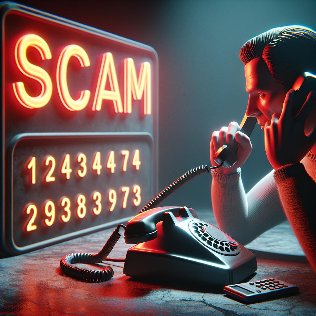 Scam phone call warning