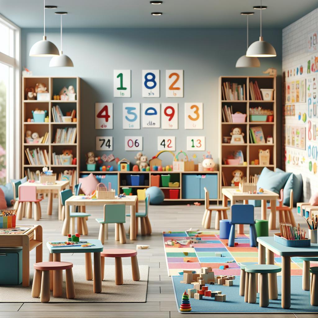 Early childhood learning environment.