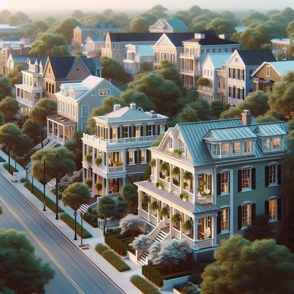 Charleston city residential development.