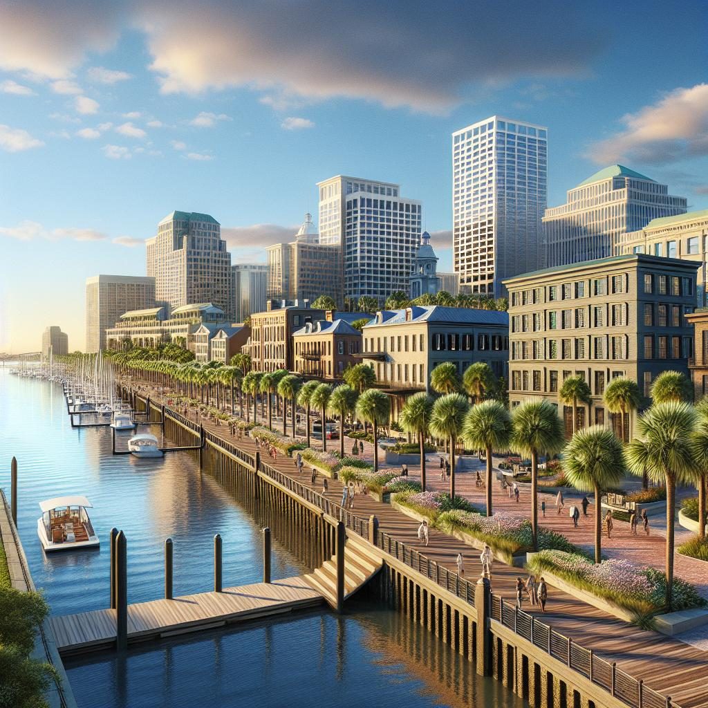 "Charleston waterfront development plans"