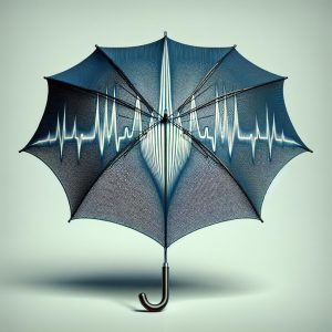 Umbrella with Heartbeat