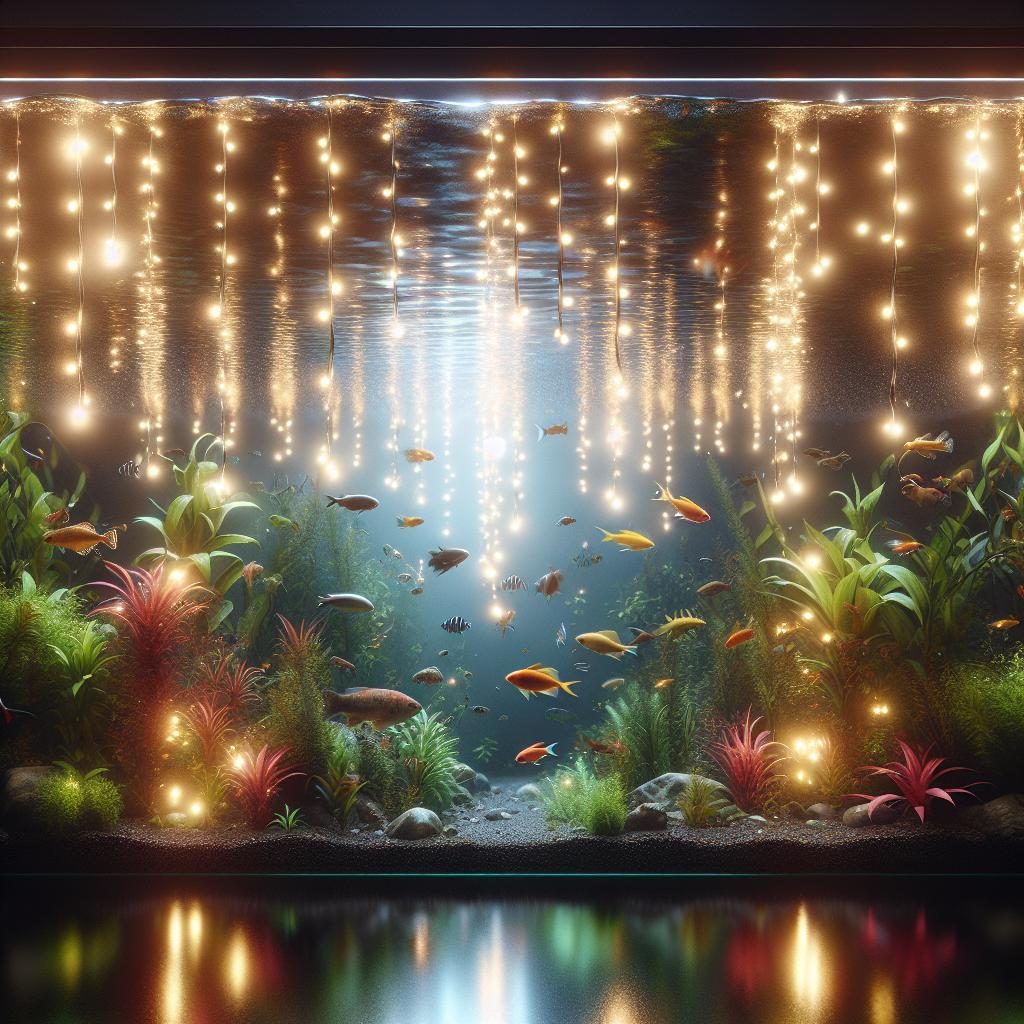 Festive Aquarium Lights