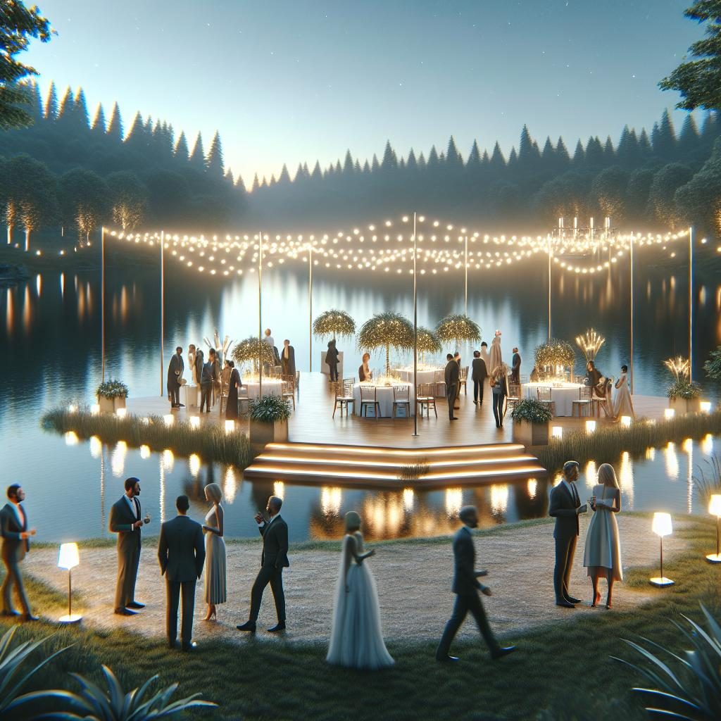 Elegant lakefront soirée