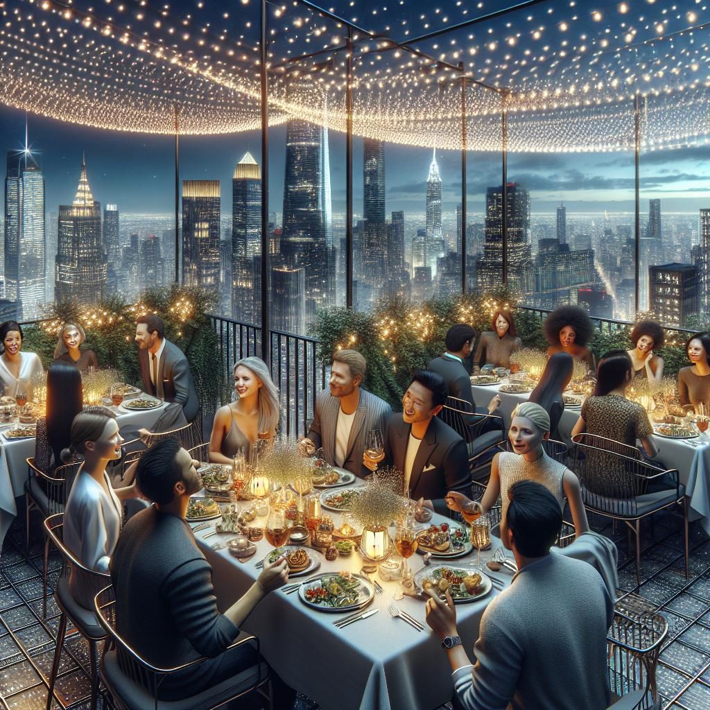 Rooftop Dining Delight