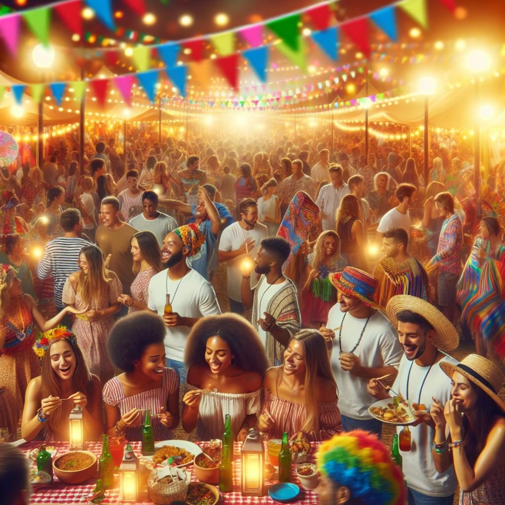 Vibrant Festival Celebration