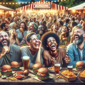 Burgers and Laughter Fest