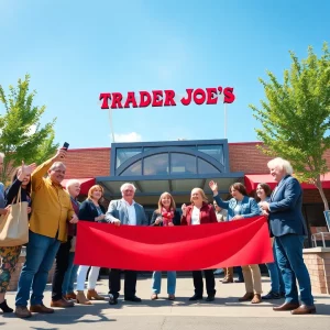 Sunny Skies and Community Cheers Mark Grand Opening of Trader Joe's in Mount Pleasant