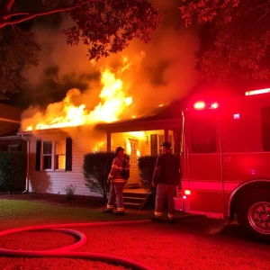 North Charleston Firefighters Contain House Blaze, No Injuries Reported