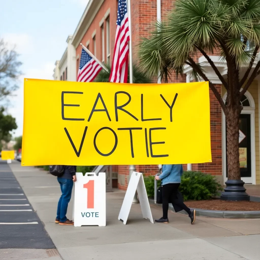 Charleston Kicks Off Early Voting for Historic Election