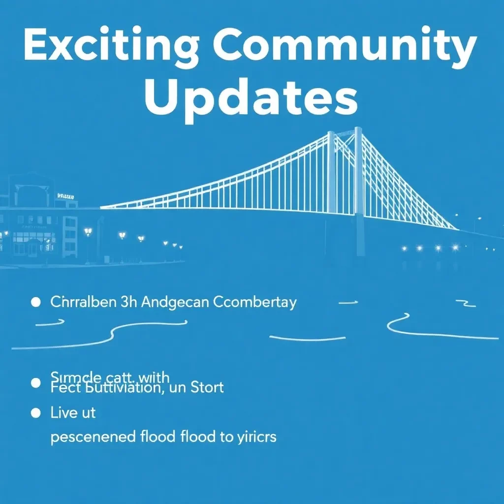 Exciting Community Updates: Charleston's New Bridge Plans, Citadel Mall Revitalization, and Flood Relief Efforts