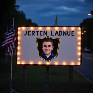 Charleston Unveils Memorial Road Sign in Honor of Fallen Deputy Jeremy LaDue