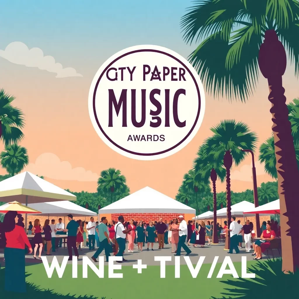 Charleston Gears Up for City Paper Music Awards and 2025 Wine + Food Festival