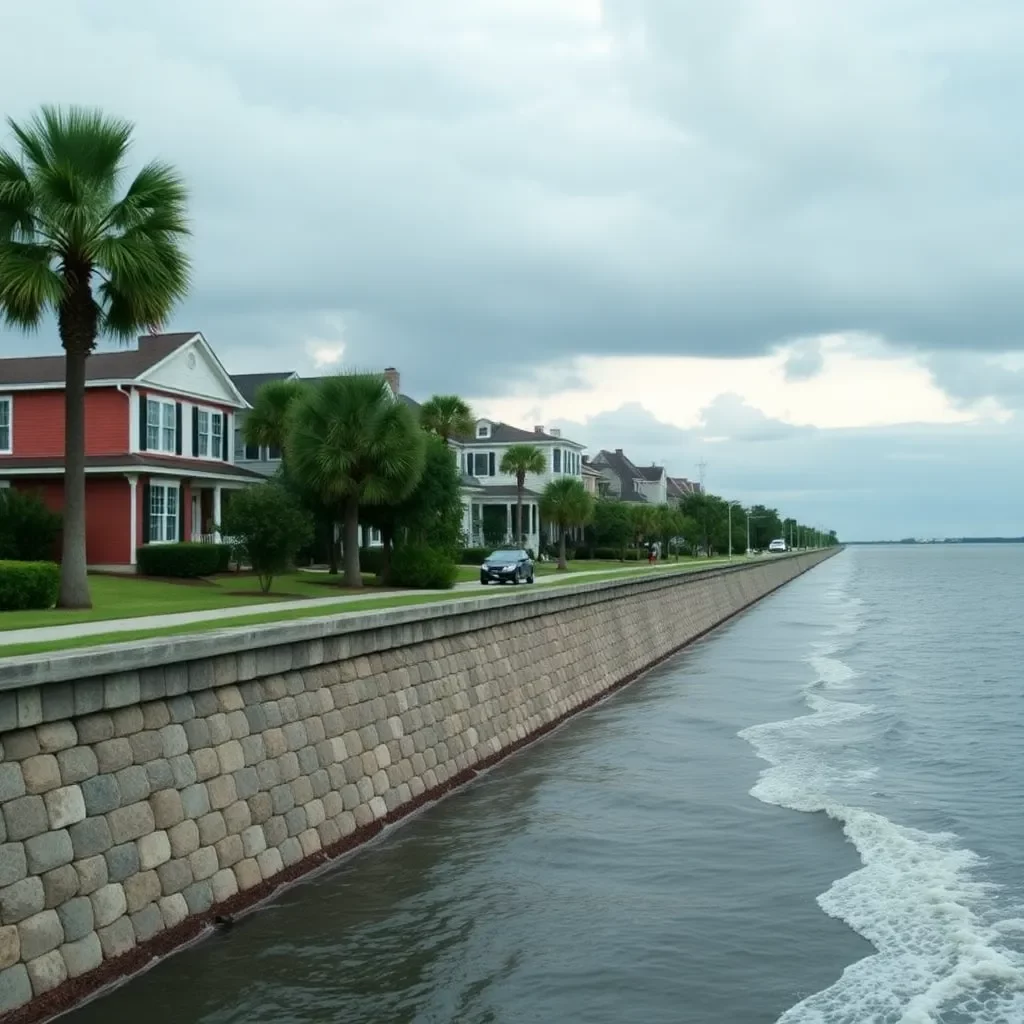 Charleston Aims to Combat Flooding with New Seawall Project on Lockwood Drive