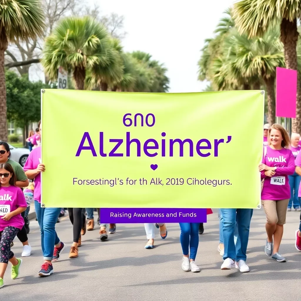 Charleston Community Unites for the Walk to End Alzheimer’s, Raising Awareness and Funds