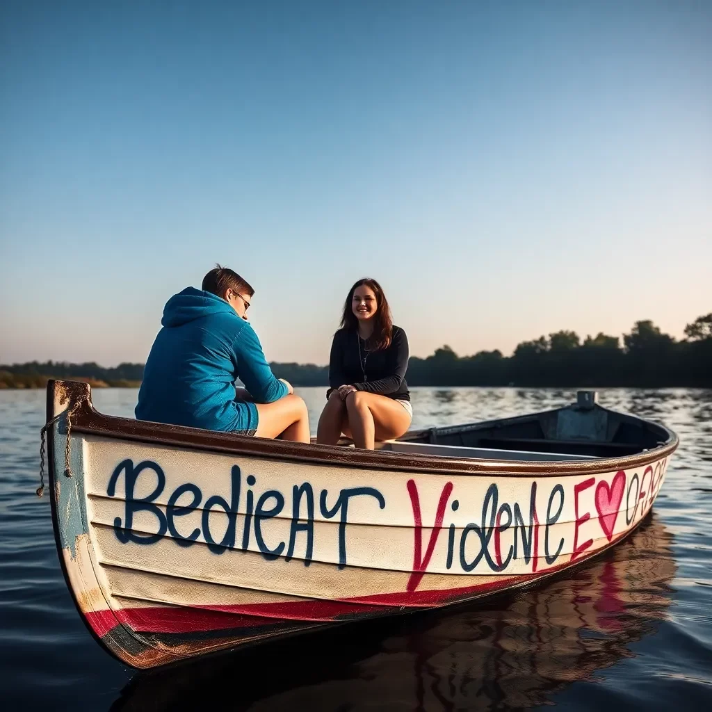 Friends Paint Graffiti Boat in Honor of Christa Bauer Gilley, Raising Awareness for Domestic Violence