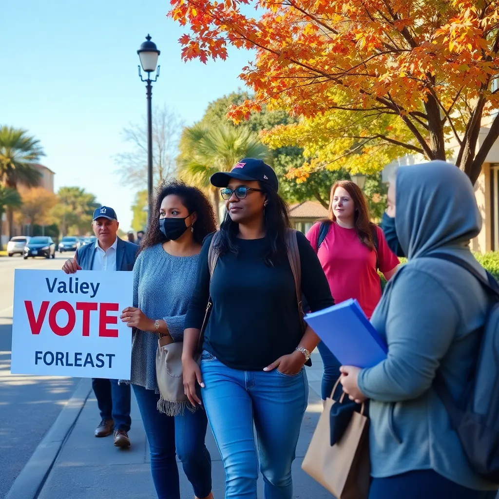 Charleston Residents Embrace Early Voting on a Beautiful Fall Day