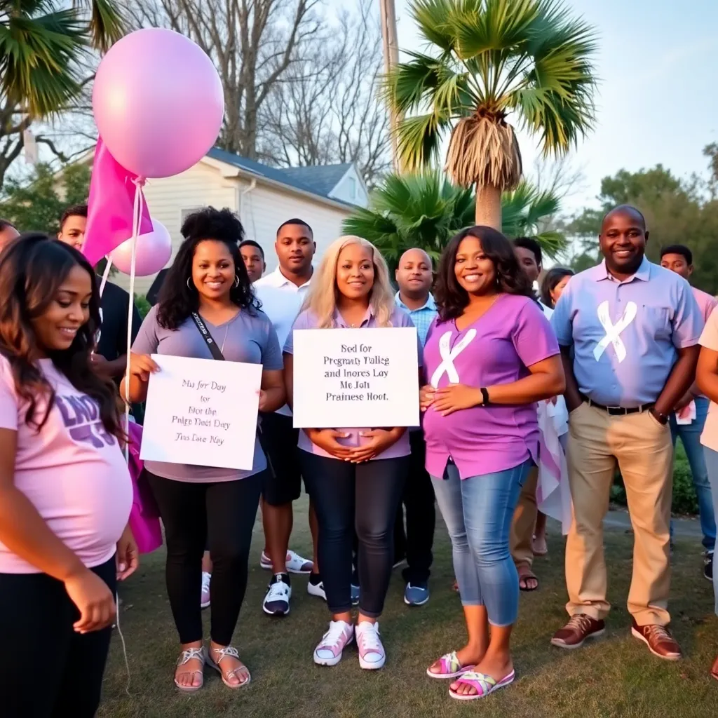 Charleston Community Comes Together to Honor Pregnancy and Infant Loss Awareness Month