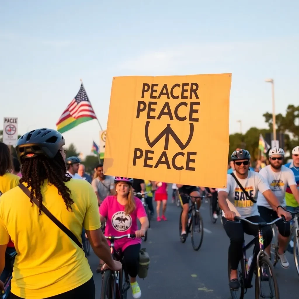 North Charleston Community Unites for Peace with Successful Pedal for Peace Event