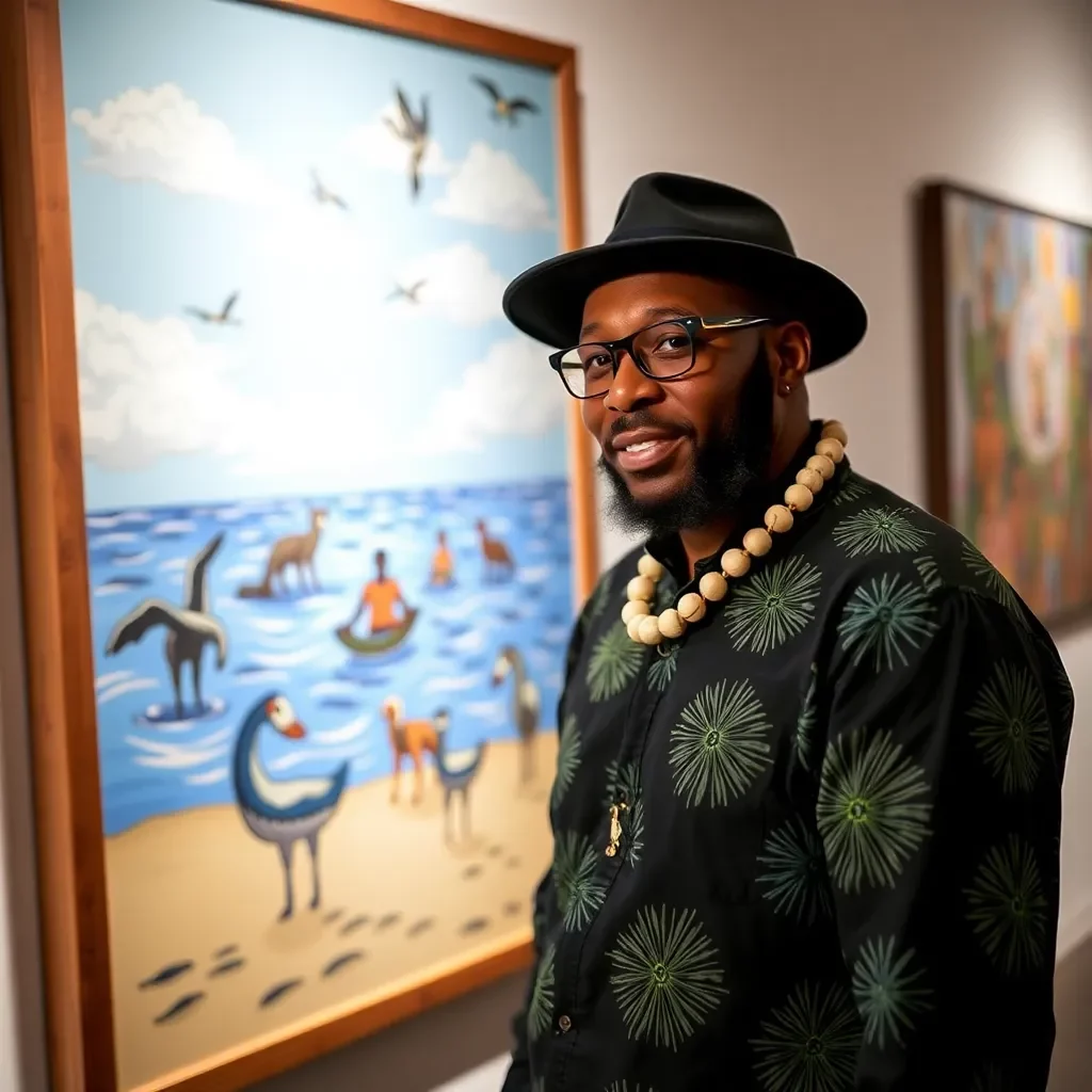 Charleston Artist Arun Drummond Celebrates Gullah Culture Through Innovative Art Exhibitions