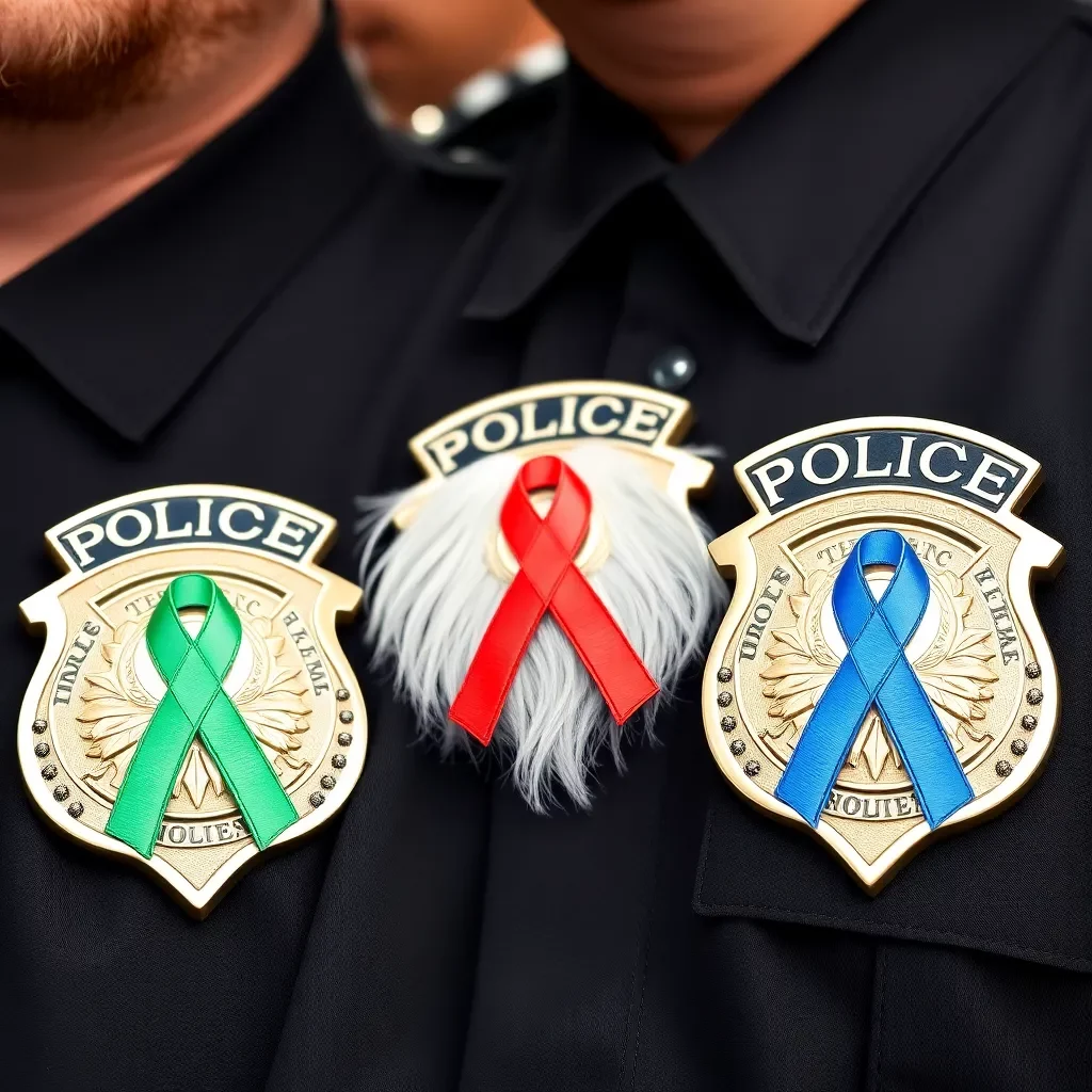 Hanahan Police Grow Beards and Support Men's Health for No Shave November