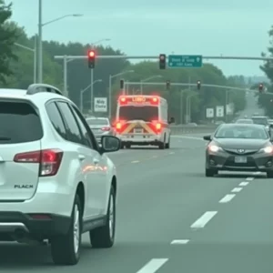 Traffic Resumes on Sam Rittenberg Boulevard After Two-Vehicle Collision