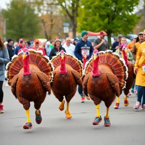 Charleston Prepares for 47th Annual Turkey Day Run & Gobble Wobble Event