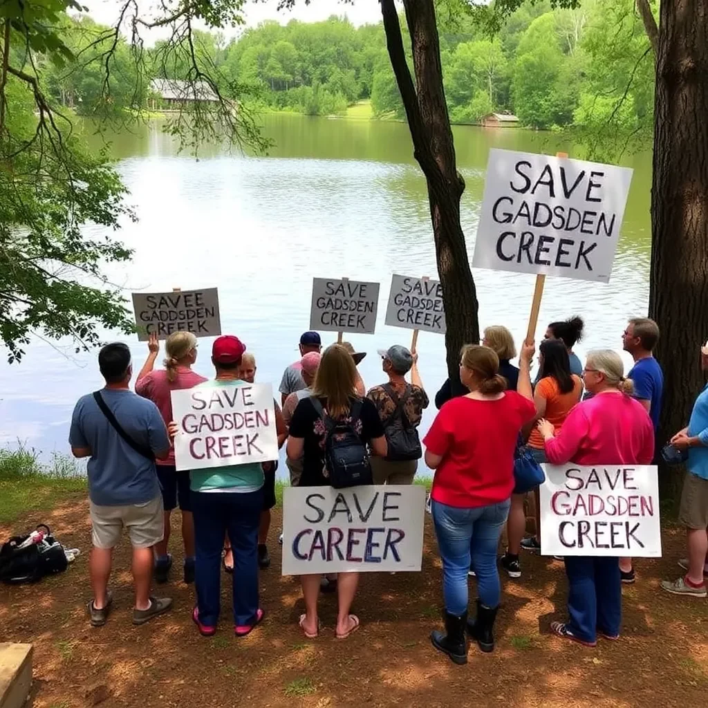 Charleston Residents Rally Together to Protect Gadsden Creek from Development Threats