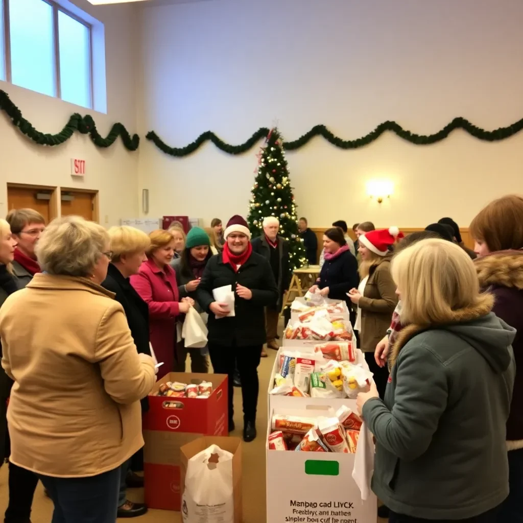 Mount Pleasant Kicks Off Heartwarming Food Drive to Support Local Families This Holiday Season