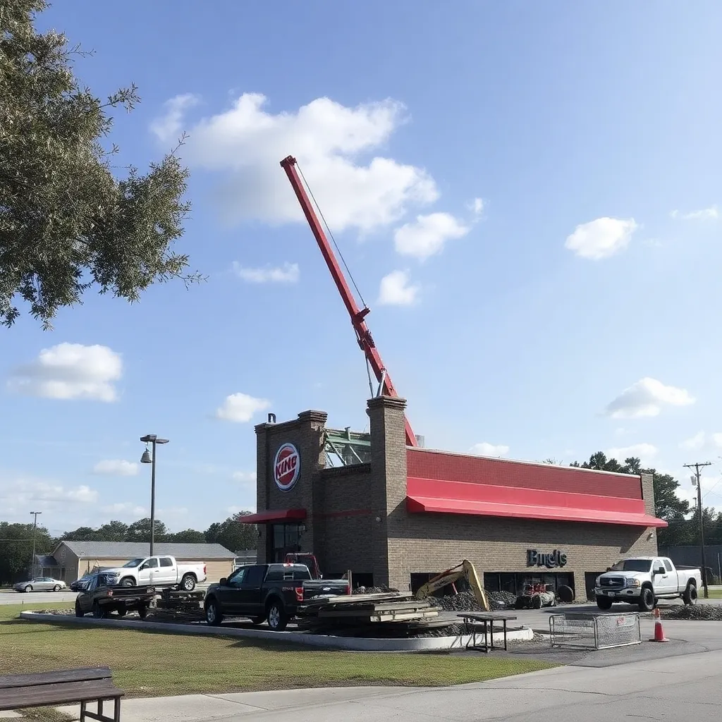 West Ashley Transforms as Old Burger King Building Demolished to Make Way for New Bank