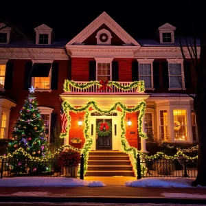 Charleston Celebrates the Holidays with Enchanting Decorations at Historic Homes