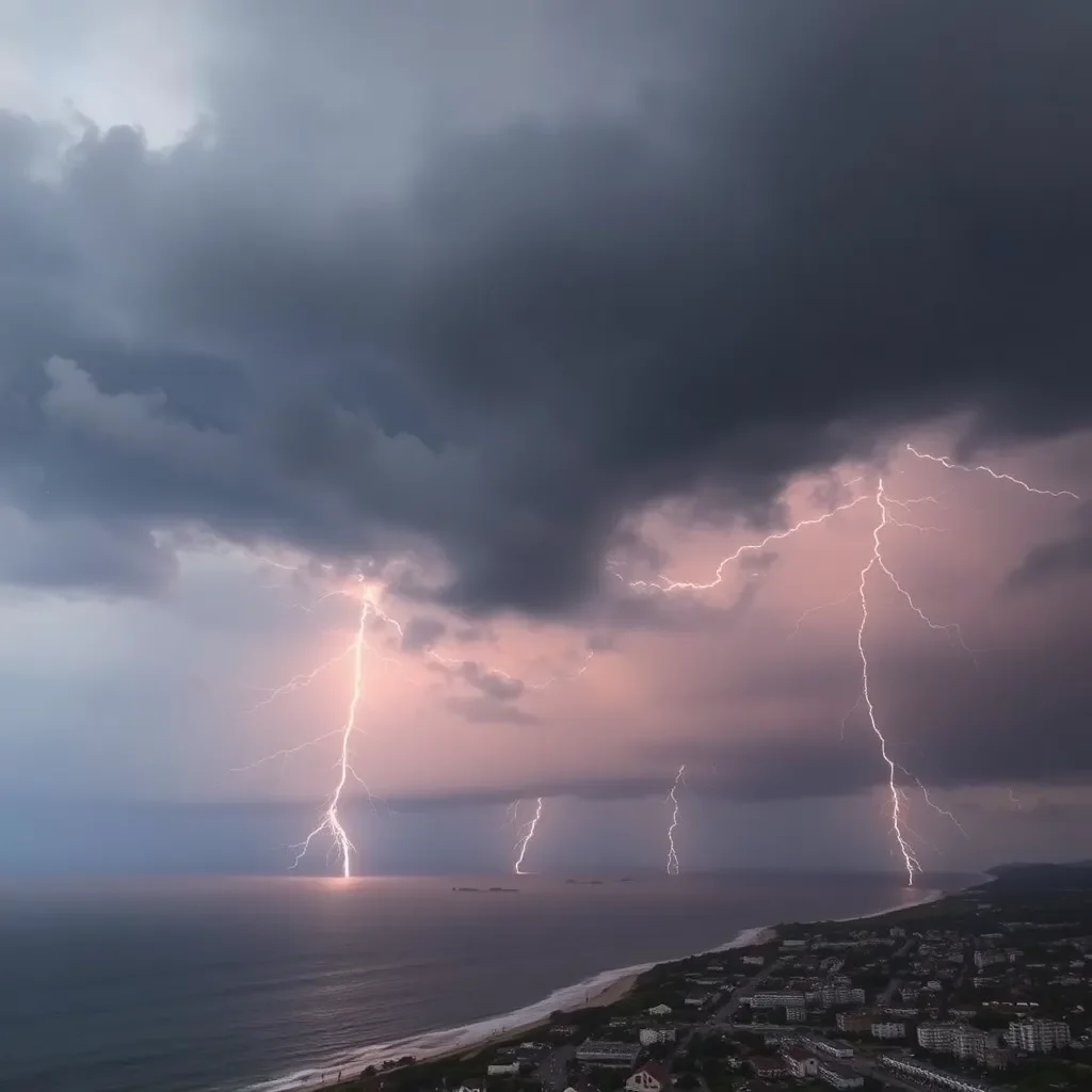 Thunderstorm Alert Issued for Charleston and Surrounding Areas