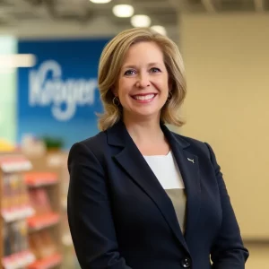 Mary Ellen Adcock, new Chief Merchandising and Marketing Officer at Kroger.