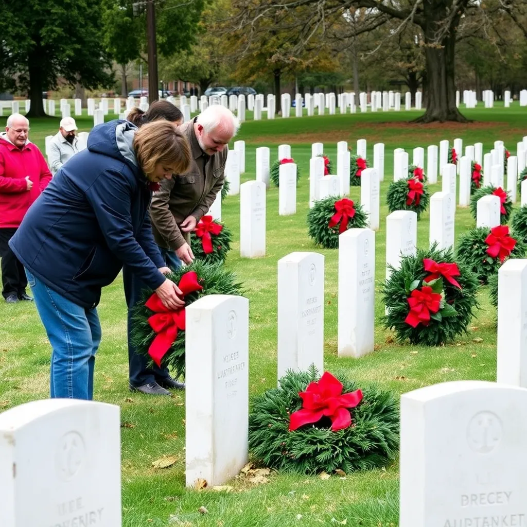 Wreaths Across America Day Draws Community Together in Charleston to Honor Fallen Heroes