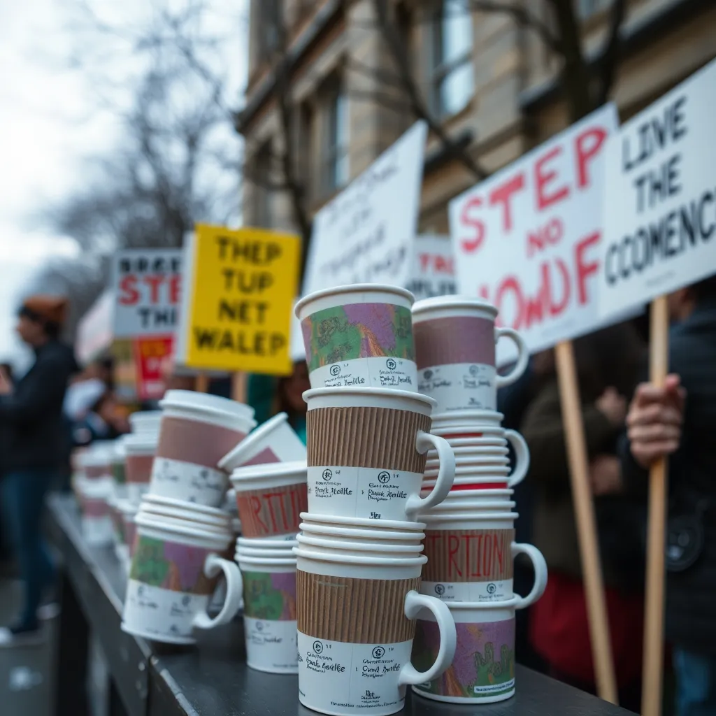 Charleston Baristas Unite in Nationwide Strike Against Starbucks for Fair Wages and Working Conditions