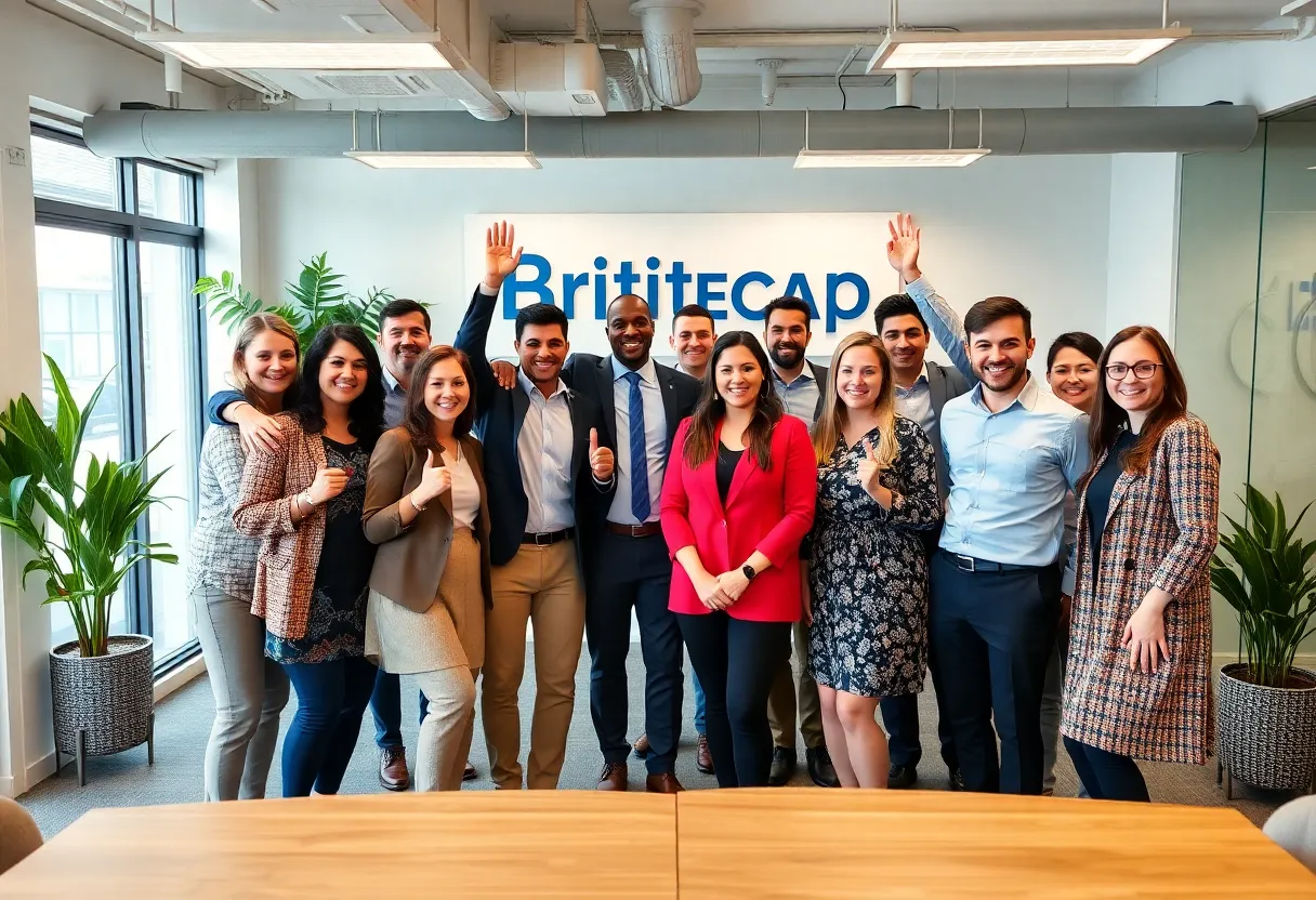 Leadership at BriteCap Financial celebrates new appointments