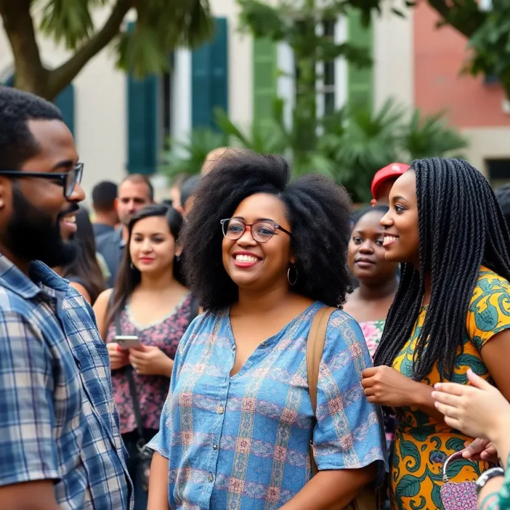 Community event celebrating diversity within Charleston's Muslim community.