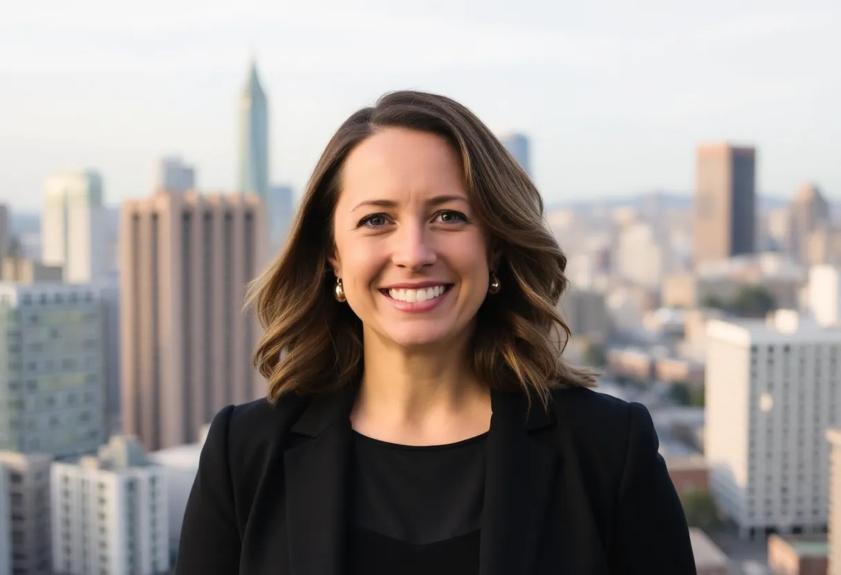 Kate Rouch, the new CMO of OpenAI, in San Francisco