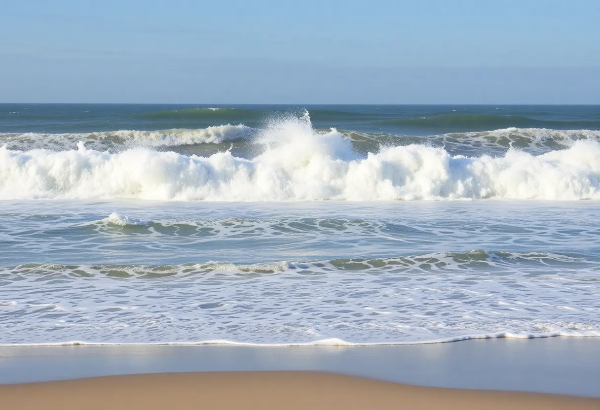 Charleston Beach High Surf Advisory