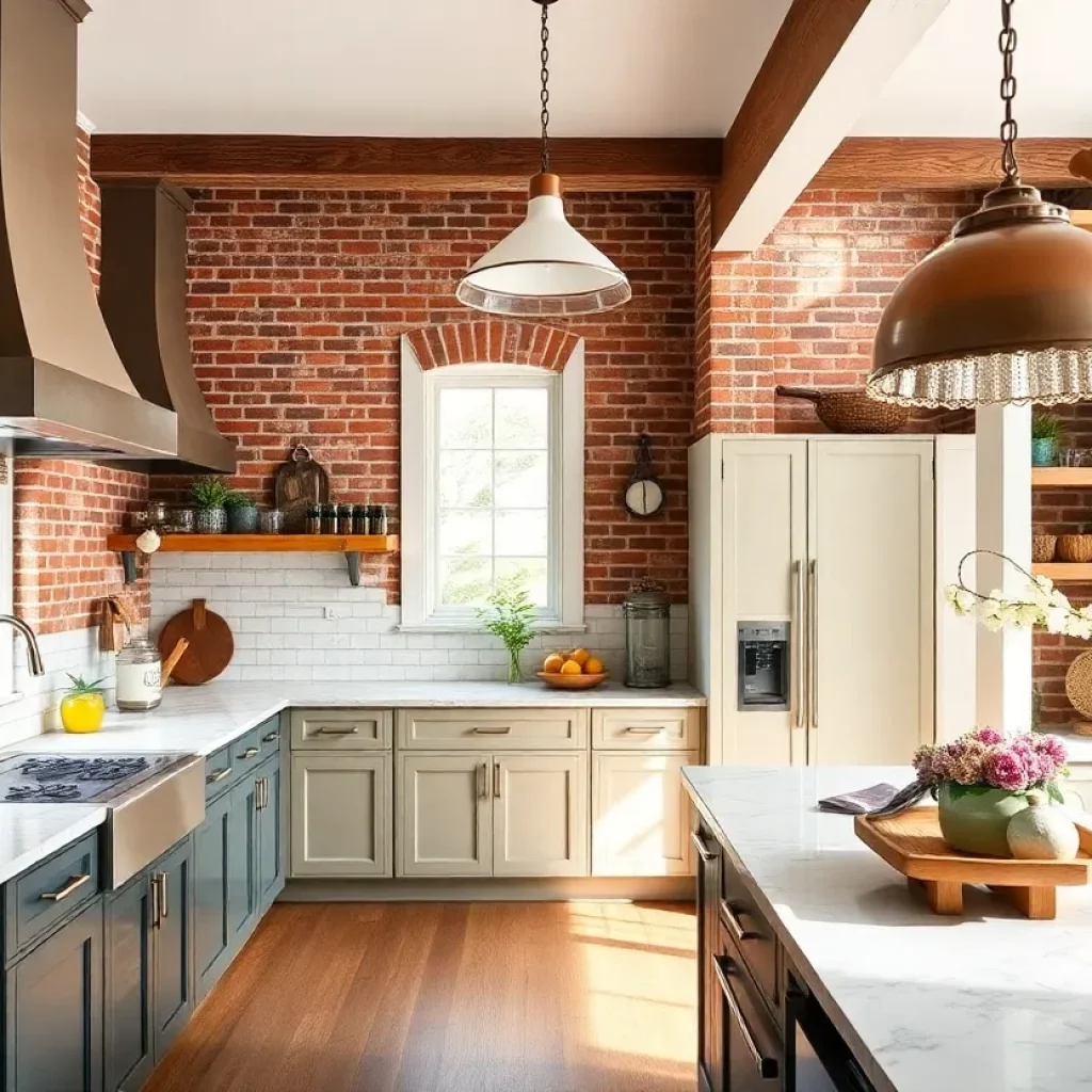 A beautifully designed kitchen in Charleston with modern and classic elements.