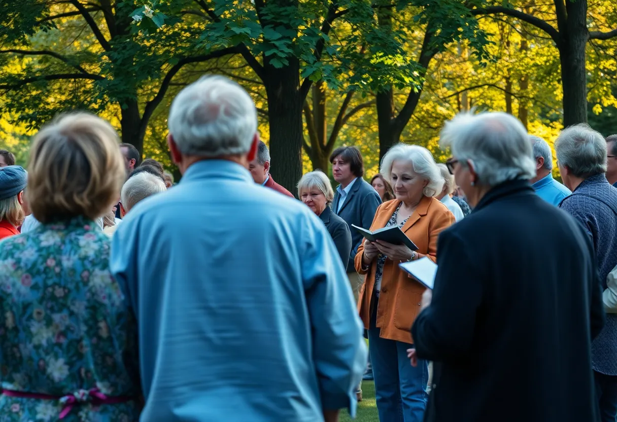 Community members gather to honor Franklin Joseph Baldwin