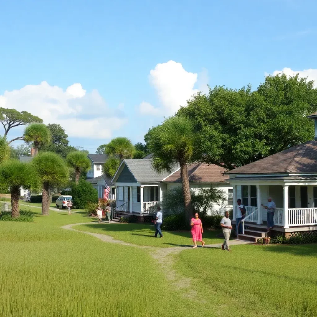 Scenic view of Wadmalaw Island reflecting Gullah culture.